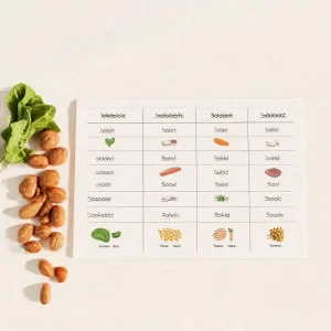 Фото по теме: продукты содержащие кальций в большом количестве кроме молочных таблица