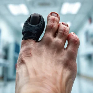 Фото по теме: почему у пожилых людей чернеет палец на ноге диабетическая стопа ампутация