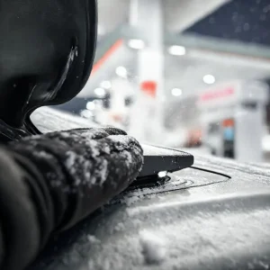 Фото по теме: что делать если примерз лючок бензобака на заправке
