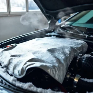 Фото по теме: как утеплить двигатель автомобиля на зиму автоодеялом