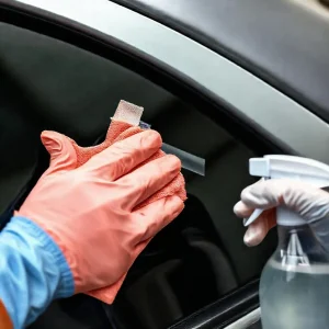 Фото по теме: чем оттереть скотч от тонировки на стекле автомобиля