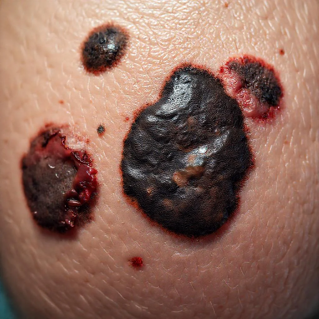 Иллюстрация к статье: Опасные признаки изменения родинок на теле человека